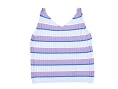 Kids ONLY clear sky/lavender frost stribet top